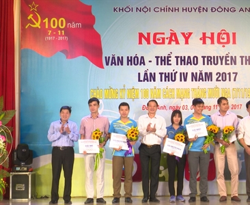 Liên ngành nội chính huyện Đông Anh tổ chức thành công ngày Hội Văn hóa –...